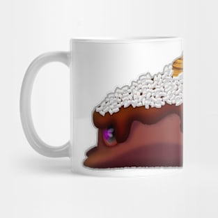 German Chocolate Cake Cat Mug